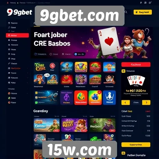 Interface e navegação do 9gbet para jogadores